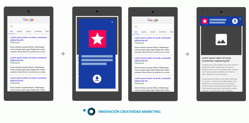 Google penalizará las webs con interstitials de app