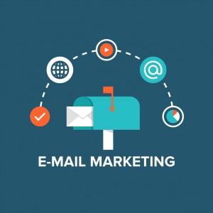 email marketing buzón ilustración iconos