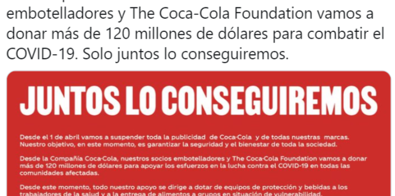 como comunicar coca cola