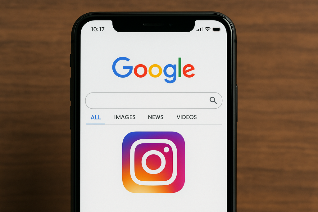 Instagram visible en Google desde el 10 de julio ¡Novedad!IO-Siscom